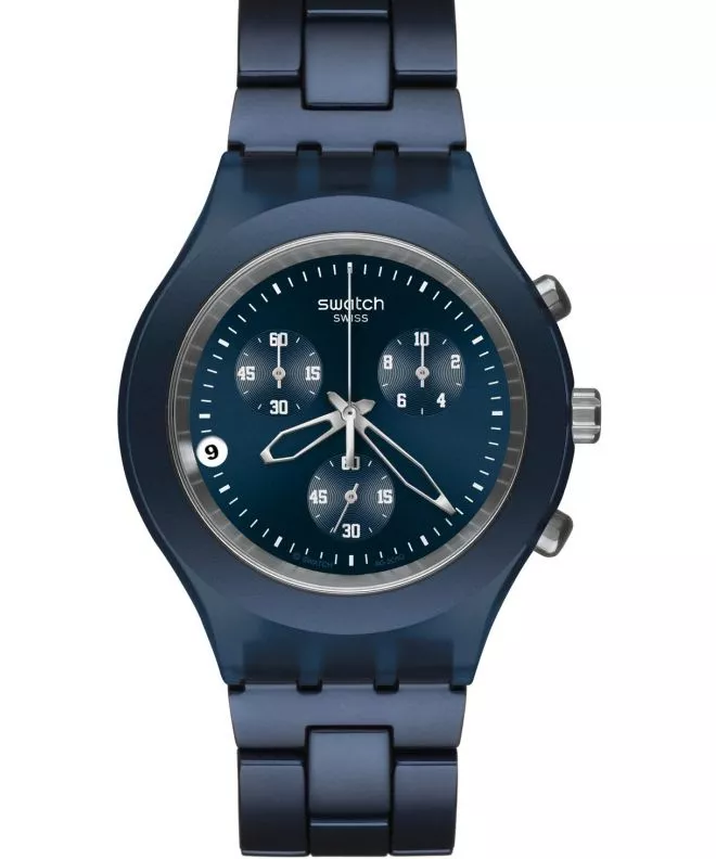 Zegarek Swatch Full Blooded Smoky Blue SVCN4004AG