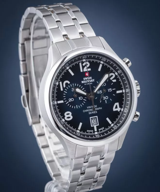 Zegarek męski Swiss Military by Chrono Vintage Chronograph SM30192.03