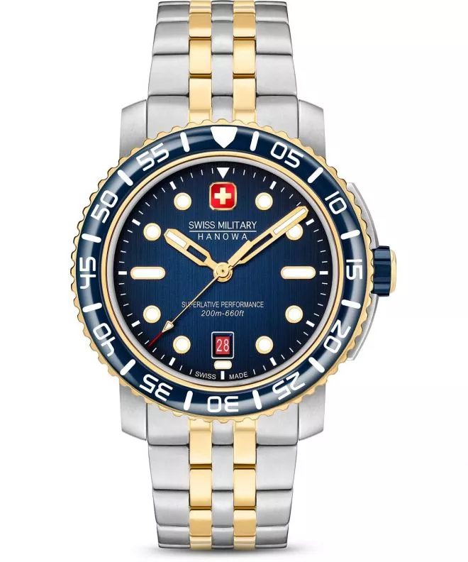 Zegarek męski Swiss Military Hanowa Black Marlin SMWGH0001760