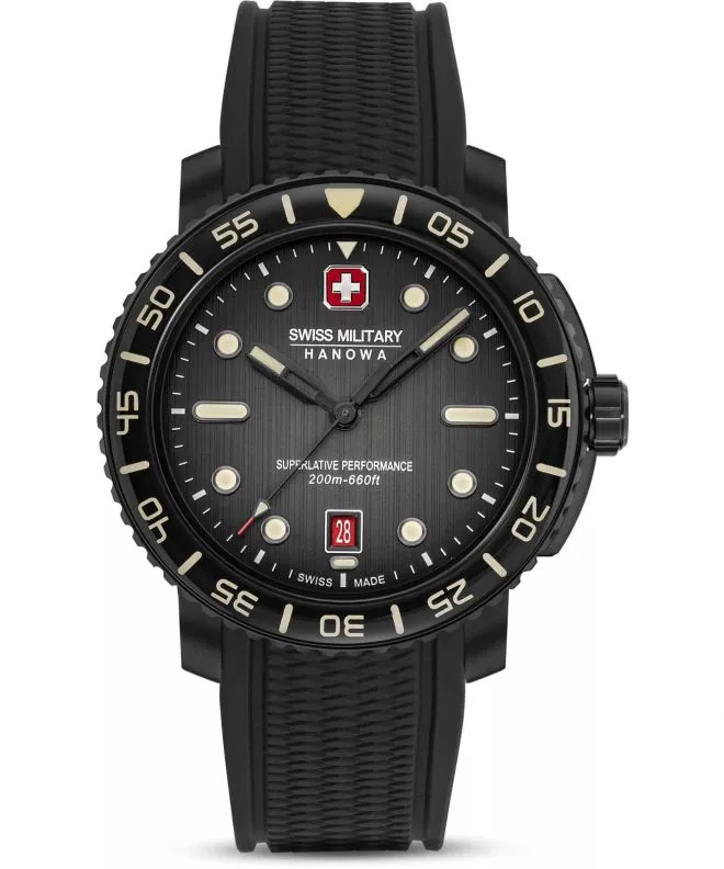 Zegarek męski Swiss Military Hanowa Black Marlin SMWGN0001730