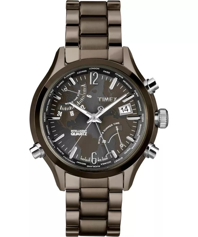 Zegarek męski Timex Intelligent Quartz World Time T2N946
