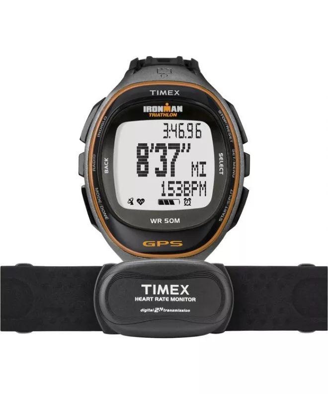 Zegarek męski Timex Ironman Run Trainer GPS Z Pulsometrem T5K575