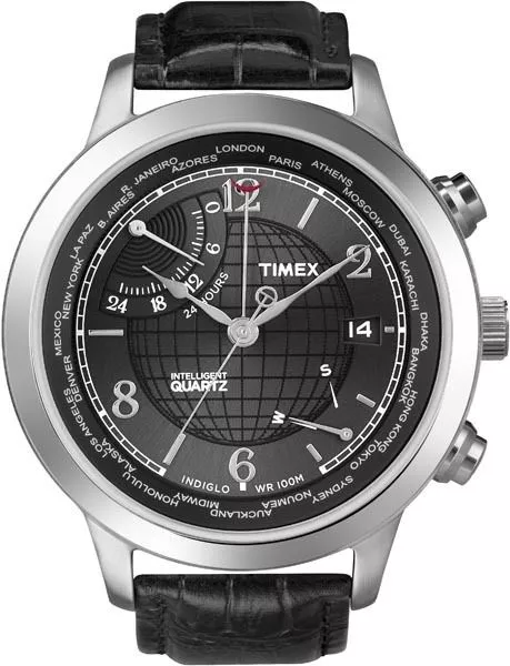 Zegarek męski Timex Traveller Series World Time T2N609
