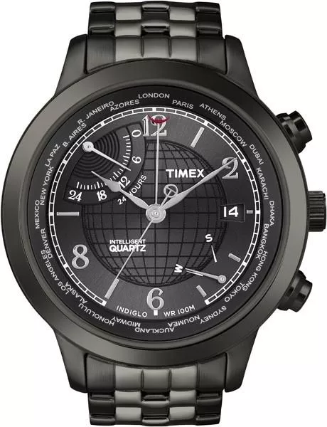 Zegarek męski Timex Traveller Series World Time T2N614