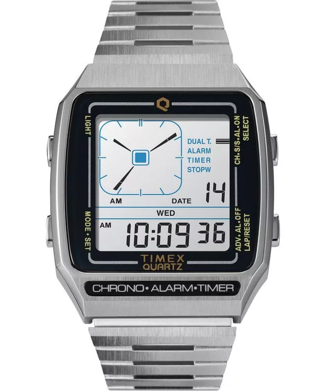 Zegarek męski Timex Q Reissue Digital TW2U72400
