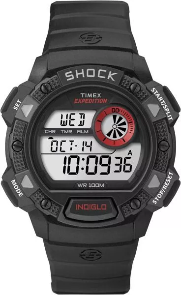 Zegarek męski Timex Shock Resistant Outlet T49977-outlet