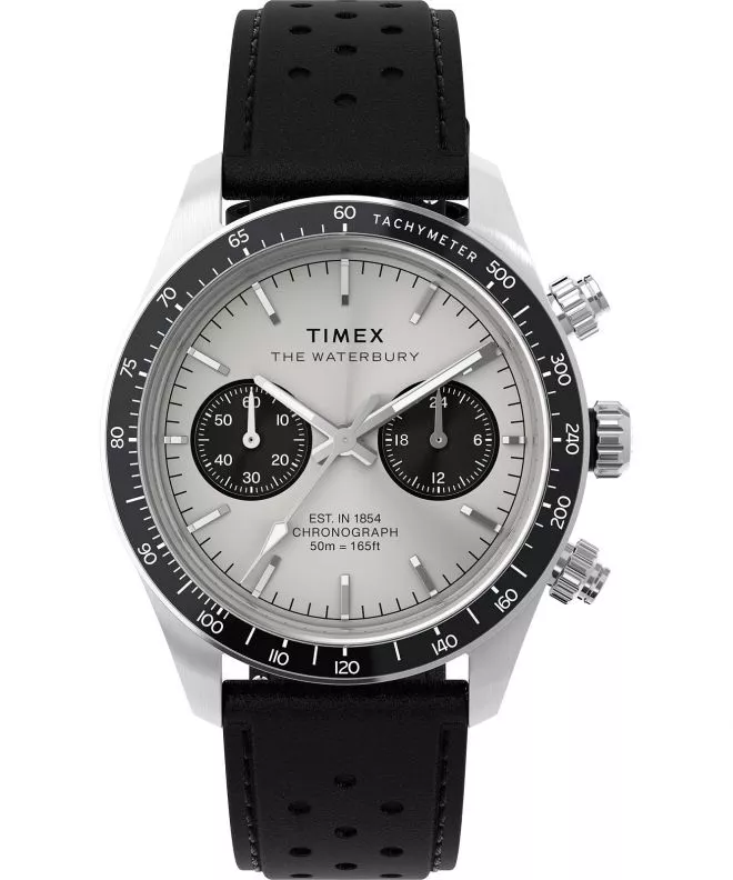 Zegarek męski Timex Waterbury Heritage Chronograph TW2Y19300