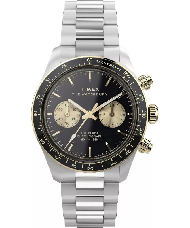 Zegarek męski Timex Waterbury Heritage Chronograph TW2Y24000