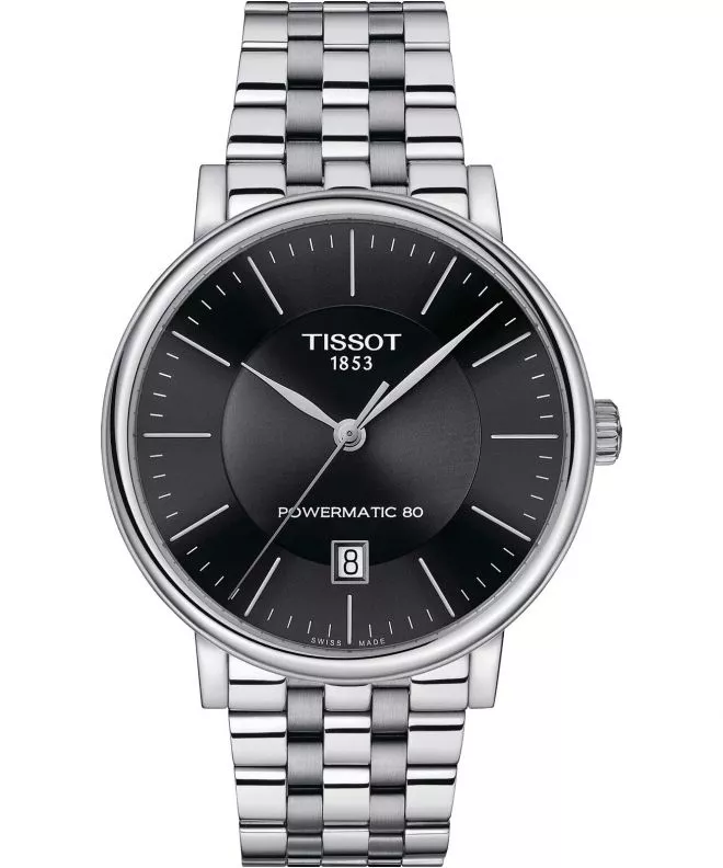 Zegarek męski Tissot Carson Premium Powermatic 80 T122.407.11.051.00 (T1224071105100)