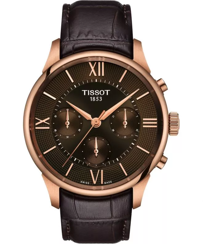 Zegarek męski Tissot Chemin Des Tourelles Automatic Chronograph T139.462.36.298.00 (T1394623629800)
