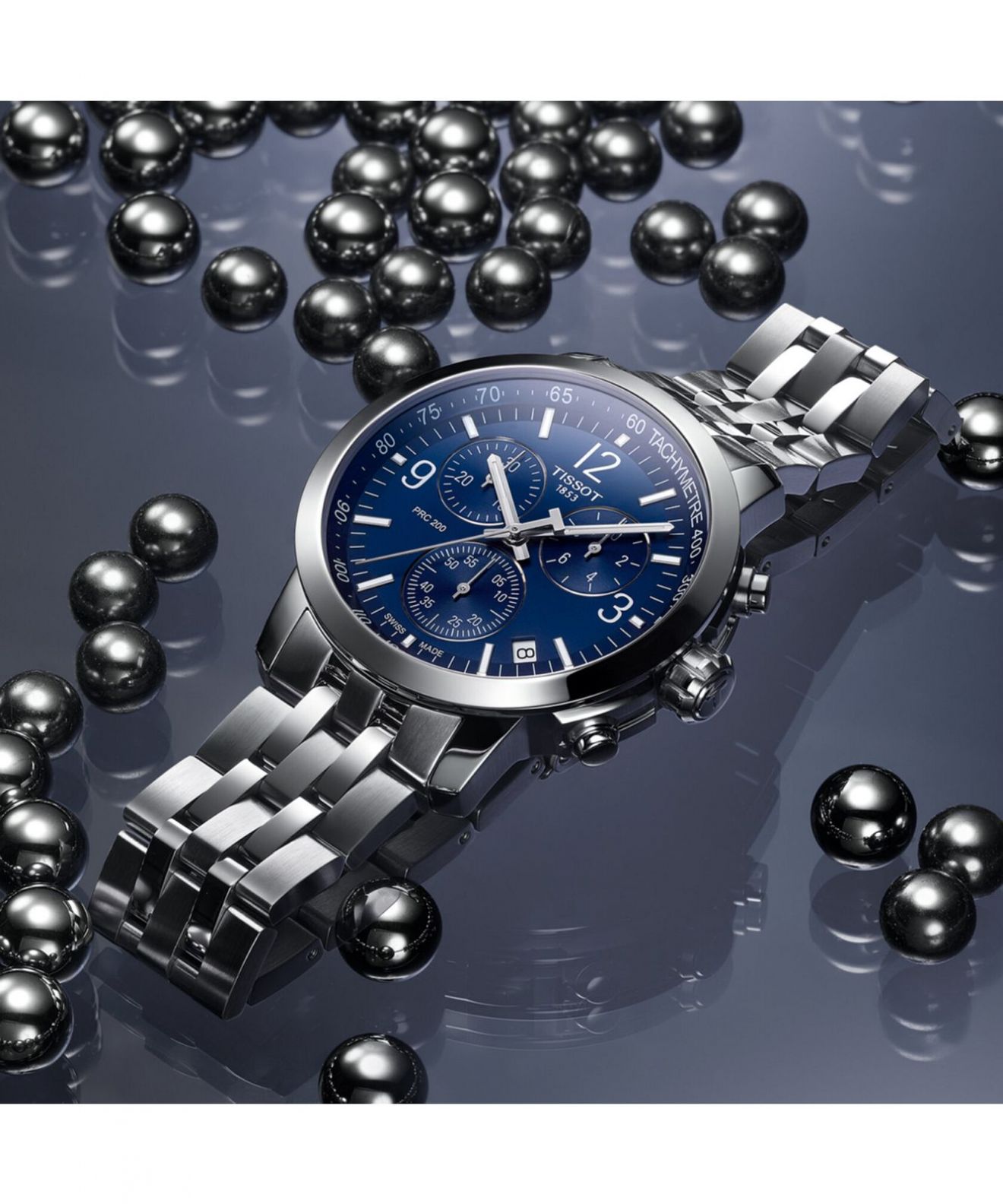 Elegant Stainless Steel 21 mm Wristwatch Band C001.417.11.047.00_K0018731 main image 1