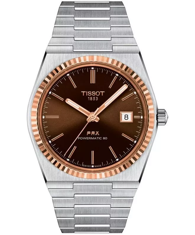 Zegarek męski Tissot T-Classic PRX Powermatic 80 T931.407.41.291.00 (T9314074129100)