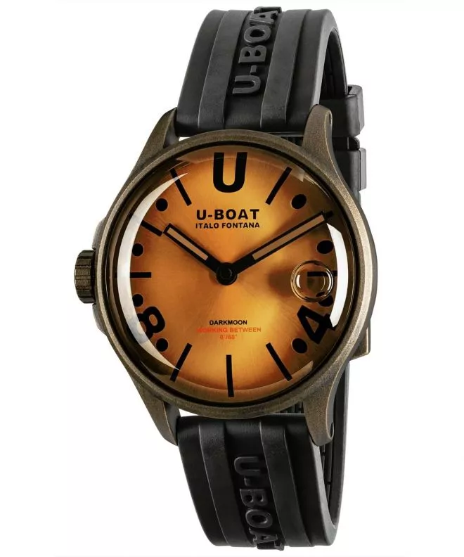 Zegarek męski U-BOAT Darkmoon Black Vintage 9547