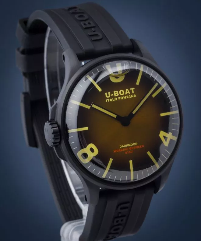 Zegarek męski U-BOAT Darkmoon Brown IPB Soleil 8699-B (8699)