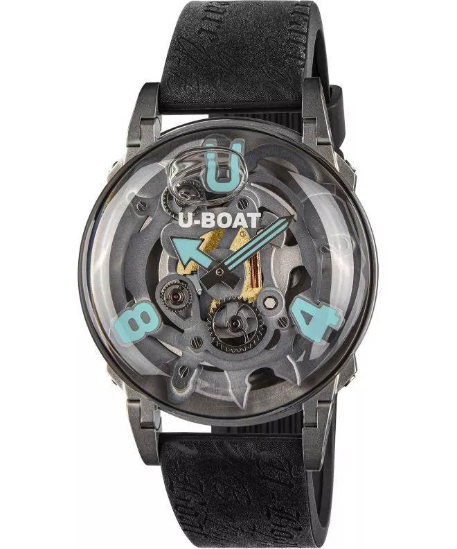 Zegarek męski U-BOAT U65 Turquoise Skeleton 3352