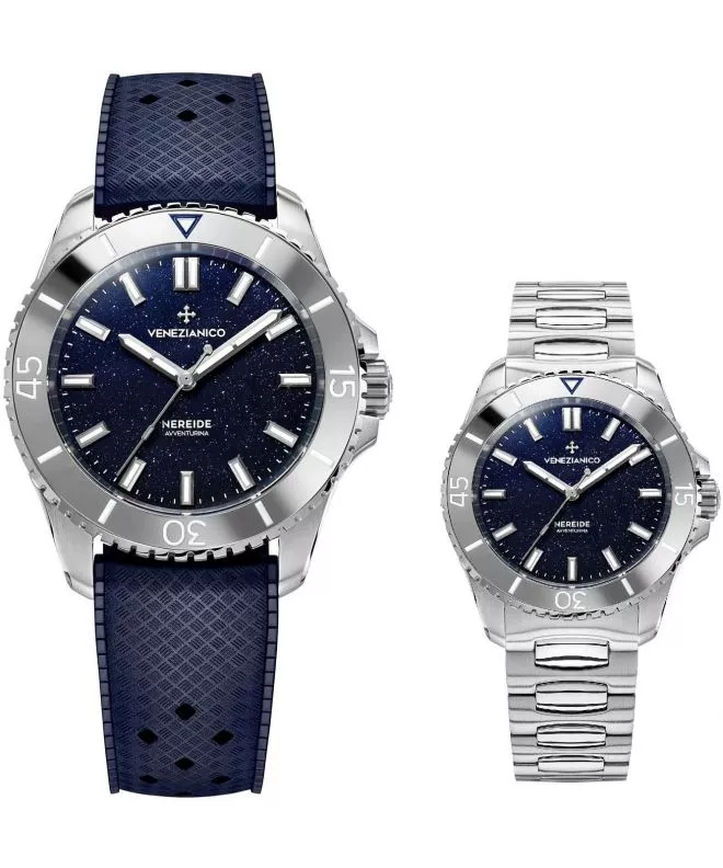 Zegarek męski Venezianico Nereide Avventurina SET 3121551-SET