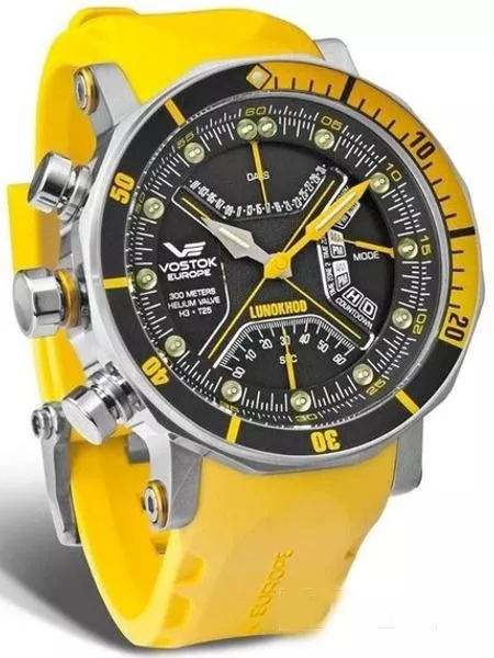 Zegarek męski Vostok Europe Lunokhod-2 Multifunctional TM3603-6205206
