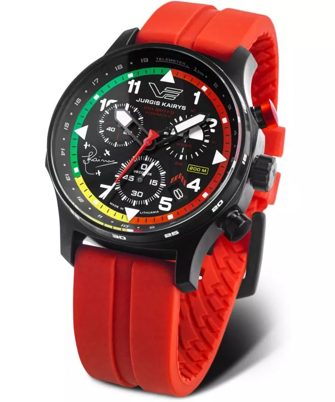 Zegarek męski Vostok Europe Expedition Jurgis Kairys Unlimited Aerobatics 2025 Chronograph Limited Edition VK68-592C775