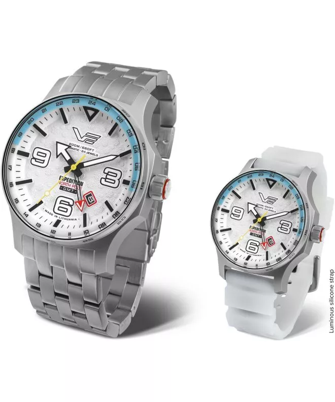 Zegarek męski Vostok Europe Expedition North Pole Frost Automatic Limited Edition SET NH34-595A773B