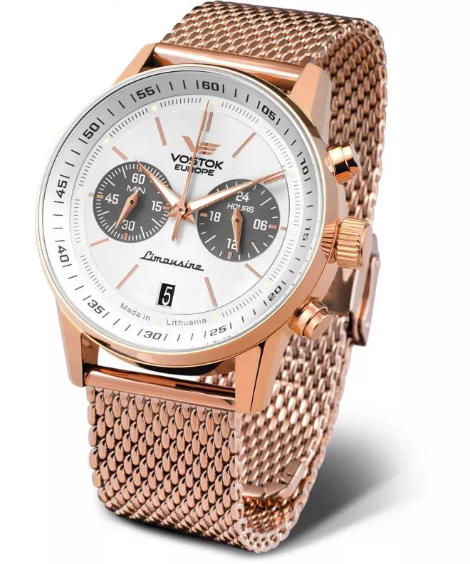 Zegarek męski Vostok Europe Limousine Chrono Limited Edition VK64-560B692B
