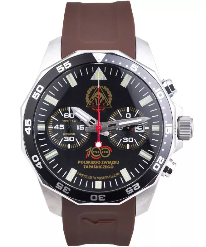 Zegarek męski Vostok Europe PZZ Chronograph 100 Year Anniversary Limited Edition 6S21-225A472-D