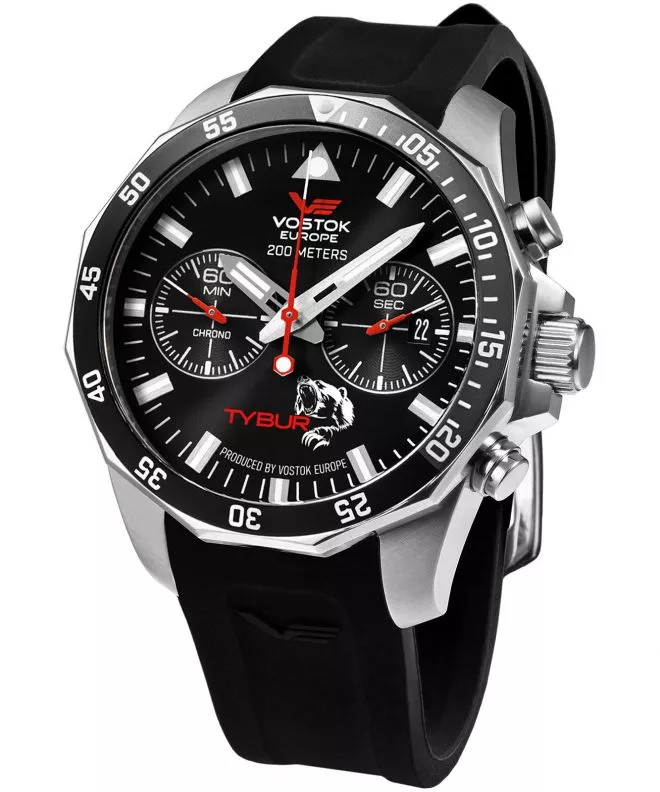 Zegarek męski Vostok Europe Rocket N-1 Marcin Tybura Tybur Limited Edition 6S21-225A436