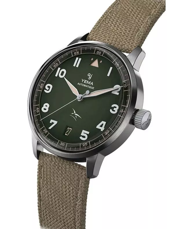 Zegarek męski Yema Flygraf Flieger French Air Force Automatic YFLY24AA-ZES