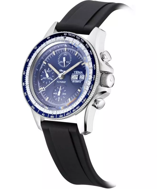 Zegarek męski Yema Flygraf Navigator Chronograph YFLY22CH.EN-GRBS