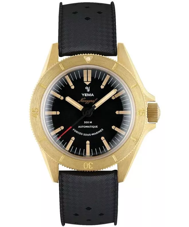 Zegarek męski Yema Navygraf FSM Forces Sous Marines Bronze YNAVZ22FSM-ATPS