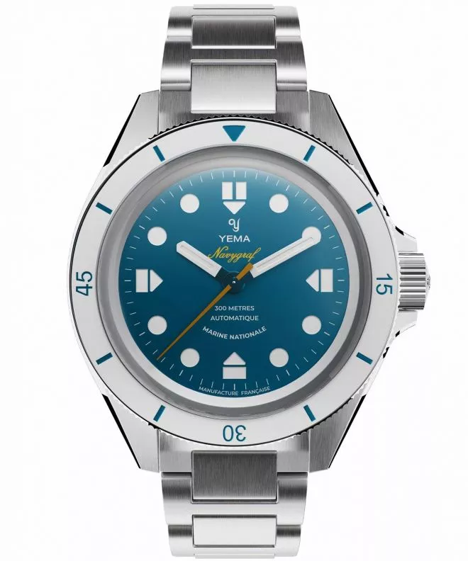 Zegarek męski Yema Navygraf Marine Nationale CMM.10 21.14.75.SN.M