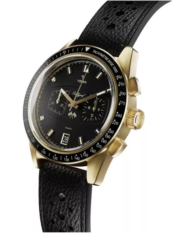 Zegarek męski Yema Rallygraf II Classic Racing School Chronograph YMHF1585-AA