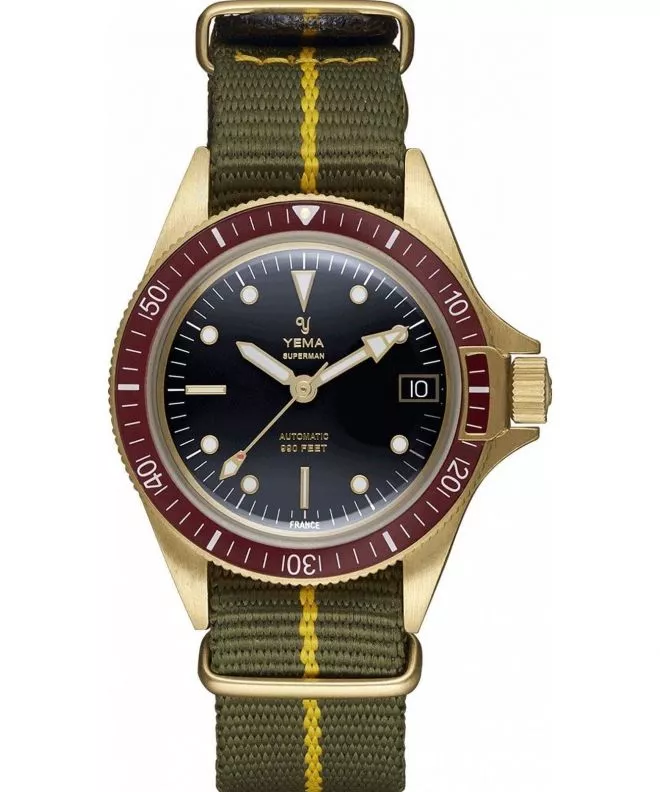Zegarek męski Yema Superman Bronze YSUPZ20D39-AZS