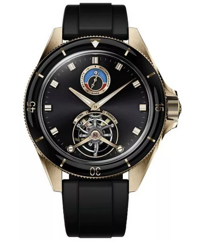 Zegarek męski Yema Yachtygraf Tourbillon Mareographe Automatic 75th Anniversary Limited Edition 37.33.66.ZN.U6