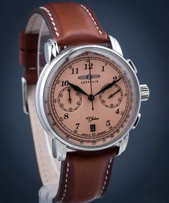 Zegarek męski Zeppelin 100 Jahre Chronograph 7674-5