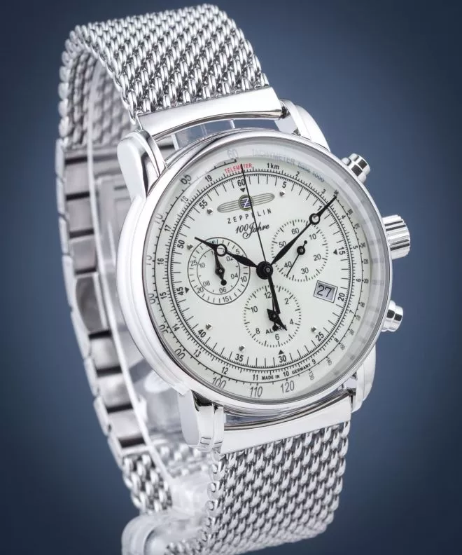 Zegarek męski Zeppelin 100 Jahre Chronograph 8680M-3