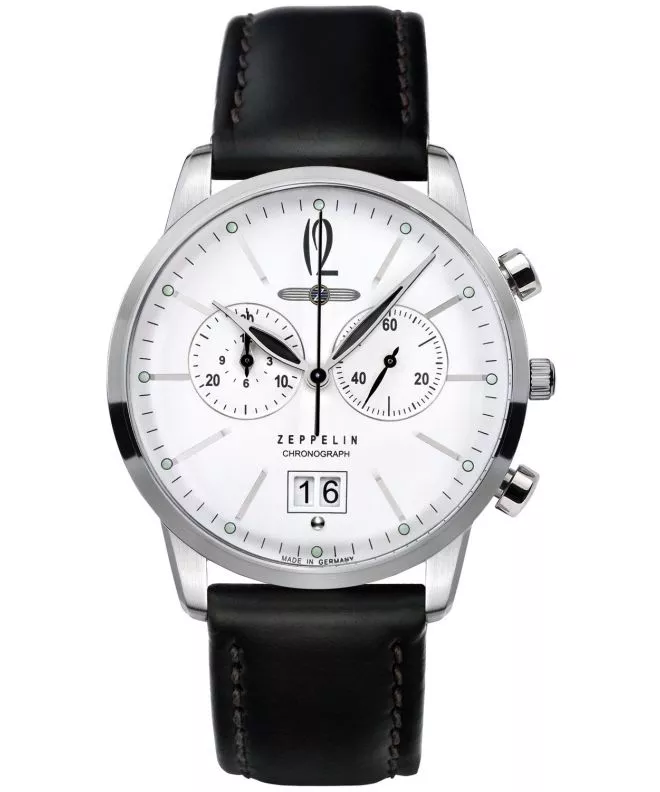 Zegarek męski Zeppelin Flatline Chronograph 7386-1