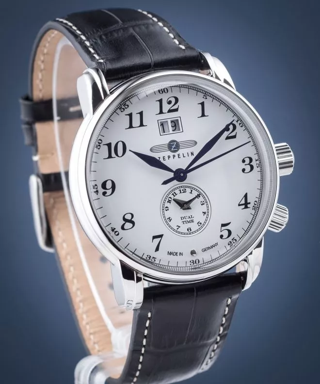Zegarek męski Zeppelin LZ127 Graf Zeppelin Dual Time 7644-1