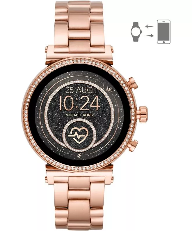 Zegarek Michael Kors Access Sofie Heart Rate Smartwatch MKT5063