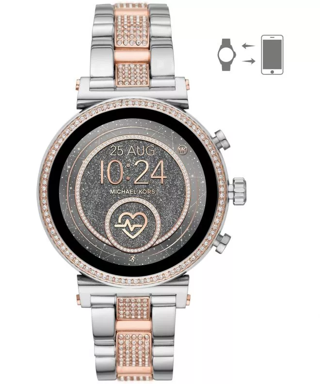 Zegarek Michael Kors Access Sofie Heart Rate Smartwatch MKT5064