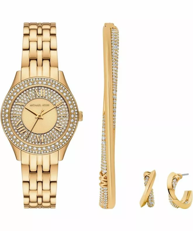 Zegarek damski Michael Kors Mini Harlowe SET MK4974SET
