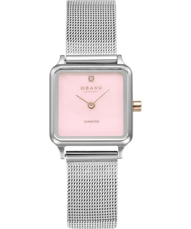 Zegarek damski Obaku Denmark Diamond V301LXCPMC-PTV