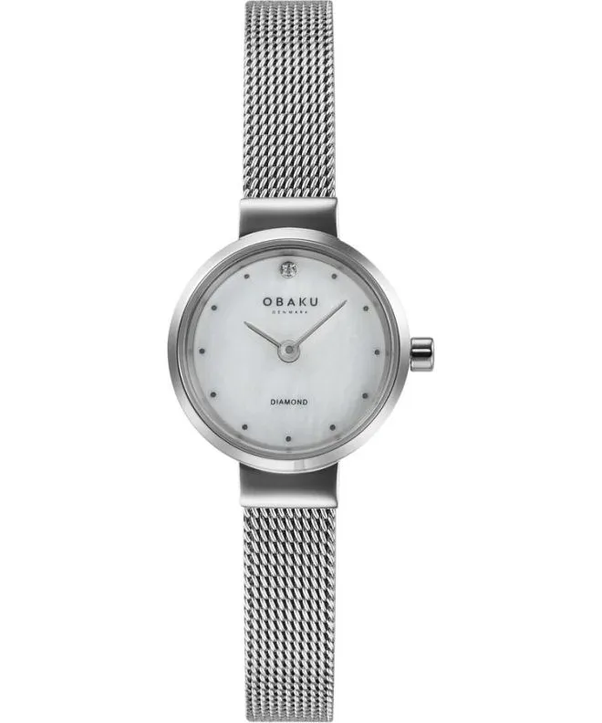 Zegarek damski Obaku Denmark Diamond V313LXCWMC