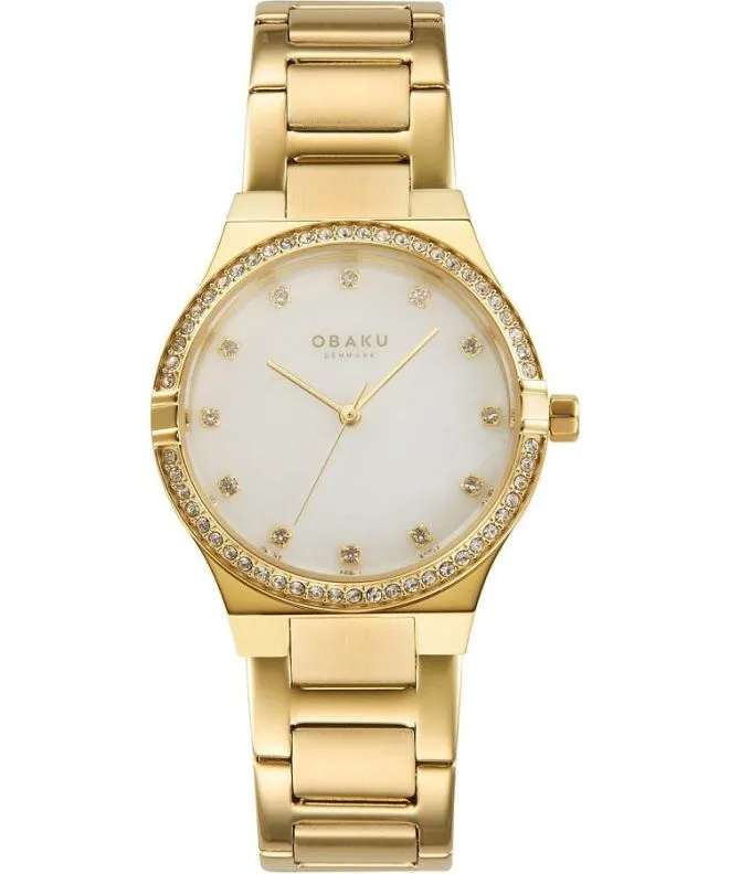 Zegarek damski Obaku Denmark Diamond V317LEGWSG