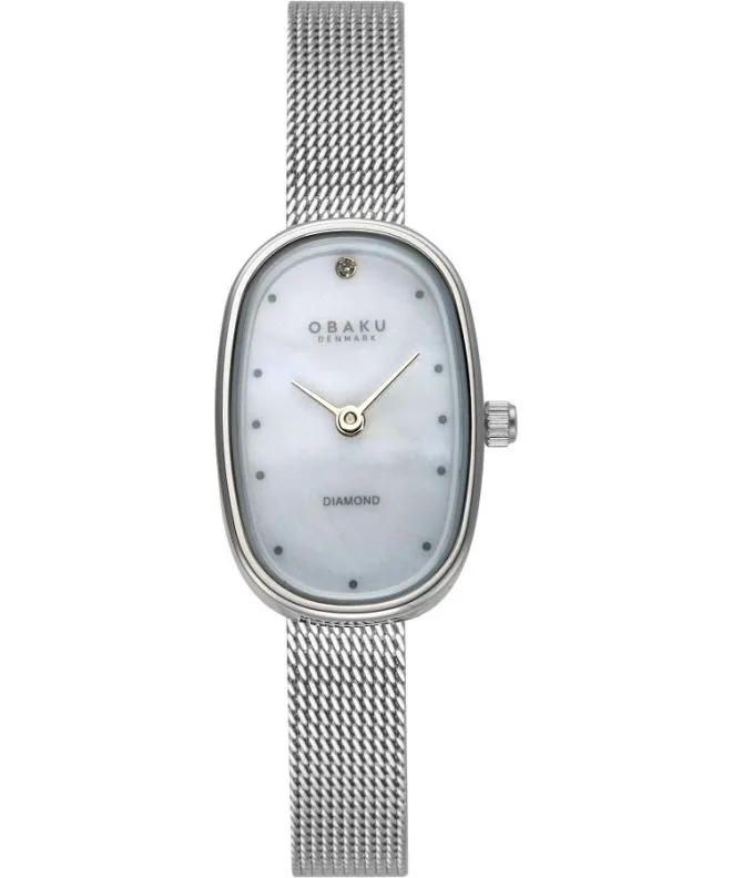 Zegarek damski Obaku Denmark Diamond V321LXCWMC