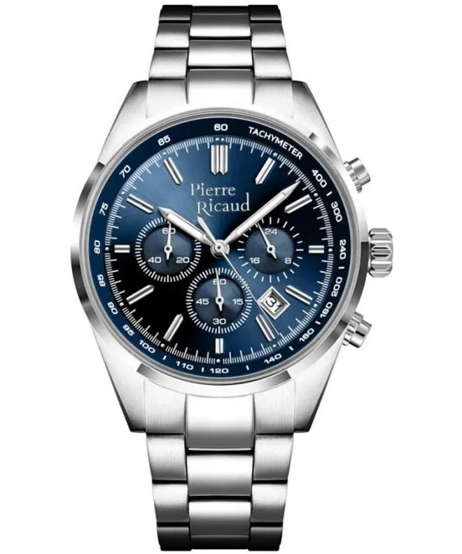 Zegarek męski Pierre Ricaud Classic Chronograph P97045.5115CH