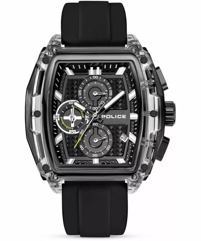 Zegarek męski Police Clout Tank Chronograph PEWGO00778X4