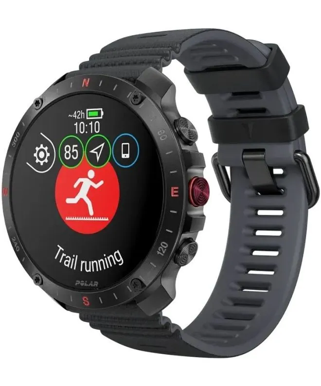 Zegarek sportowy Polar Grit X2 Pro Night Black 725882067032