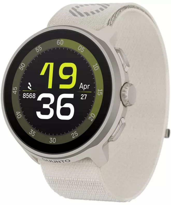 Zegarek multisportowy Suunto Run Frost Gray Textile Strap SS051110000