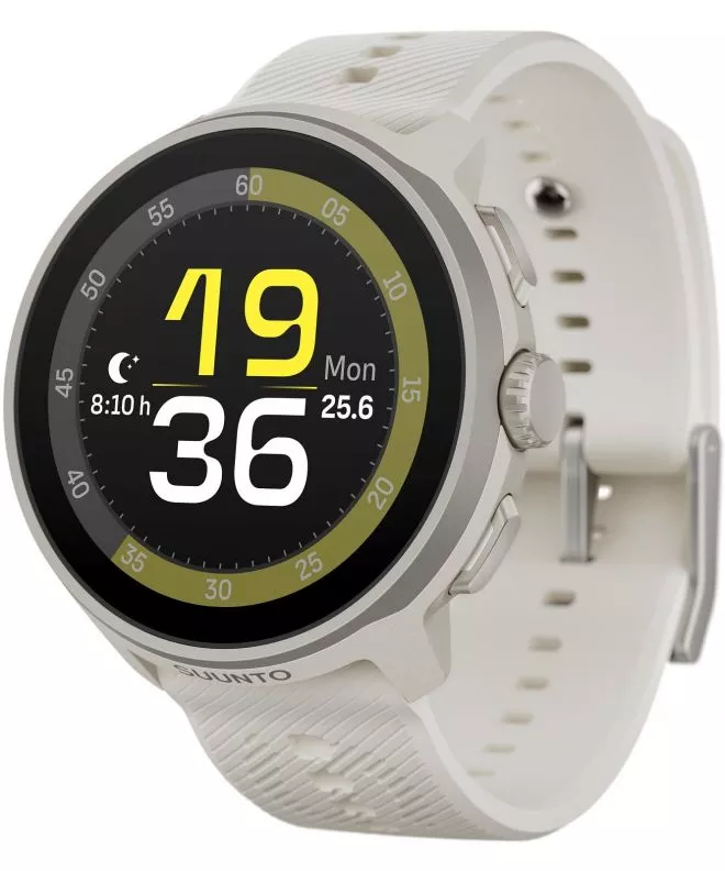 Zegarek multisportowy Suunto Run Frost Gray Silicone Strap SS051273000