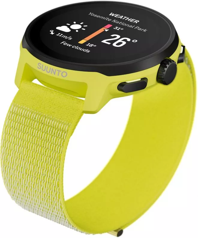 Zegarek multisportowy Suunto Run Lime Textile Strap SS051111000